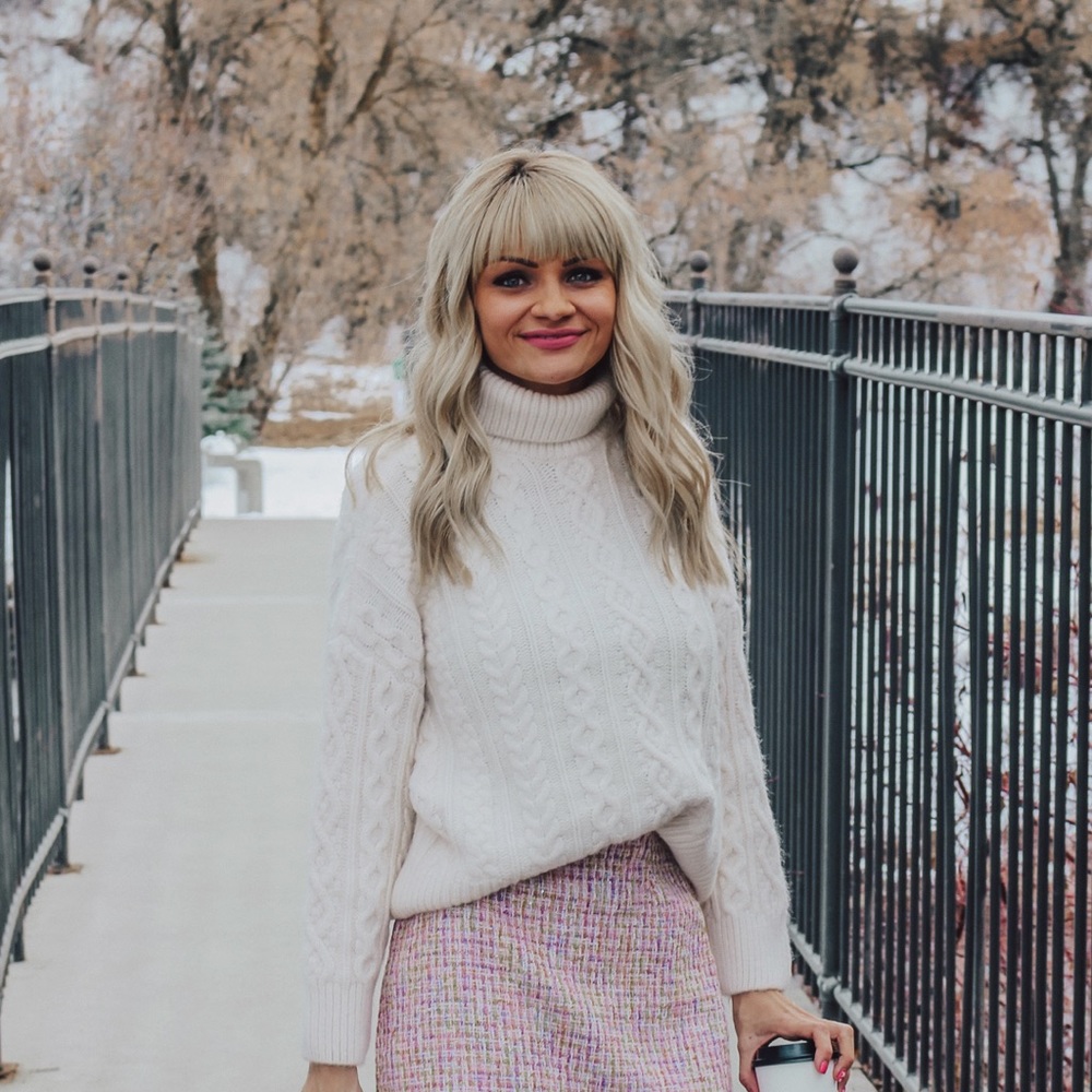 Brand New White Goodnight Macaroon sweater!